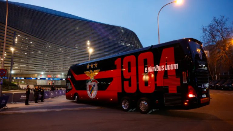 Моуриньо отказал да напусне автобуса на Бенфика край "Бернабеу"