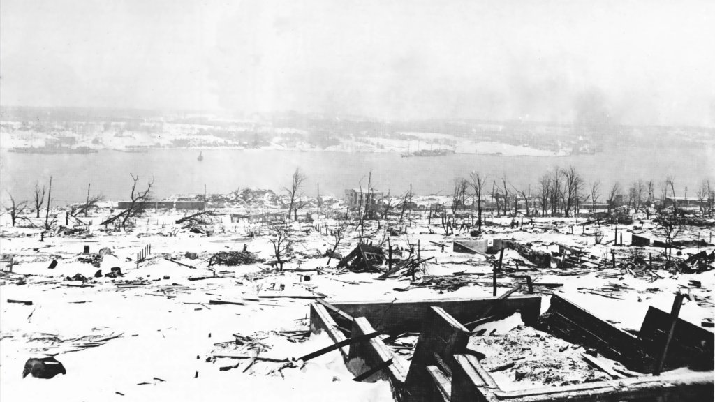 Halifax_Explosion_-_harbour_view_-_restored