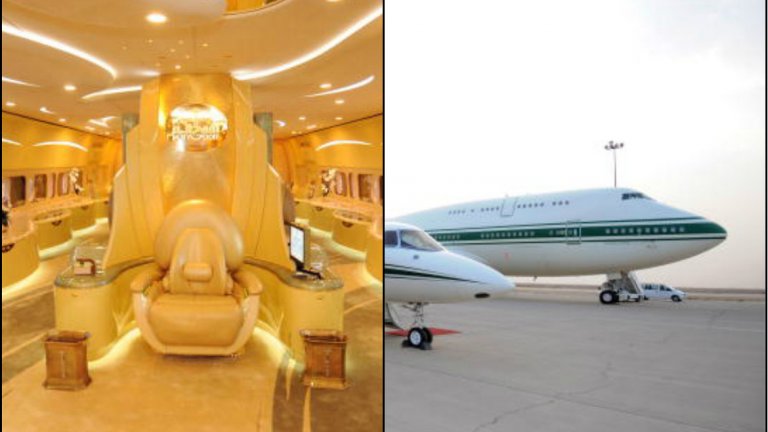 Частен Боинг 747
Такъв лукс ползва саудитският принц Уалед Бин Талал, който навремето се оплака, че Forbs го изкарва „по-беден“, отколкото е.
