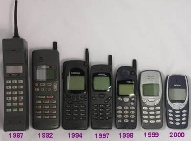 Телефоните Nokia наистина ще ни липсват. Ето и няколко причини защо: 
1. Защото са история 
От Mobira Senator - първия им мобилен телефон или по-скоро мобилна станция, за която ти трябва автомобил, за да я пренасяш и захранваш, през Mobira Talkman 900 (първият на снимка) до иконата 3310, която стана символ на един преломен момент в развитието на технологията