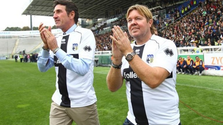 Томас Борлин
Шведът беше с наднормено тегло и като футболист, а сега продължава да расте настрани.