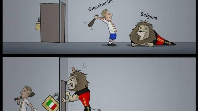 И как укроти лъвовете на Белгия