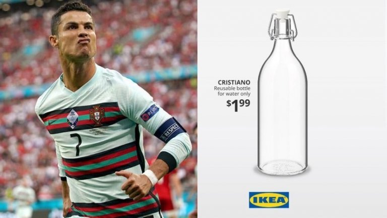 IKEA пусна бутилка за вода "Кристиано"