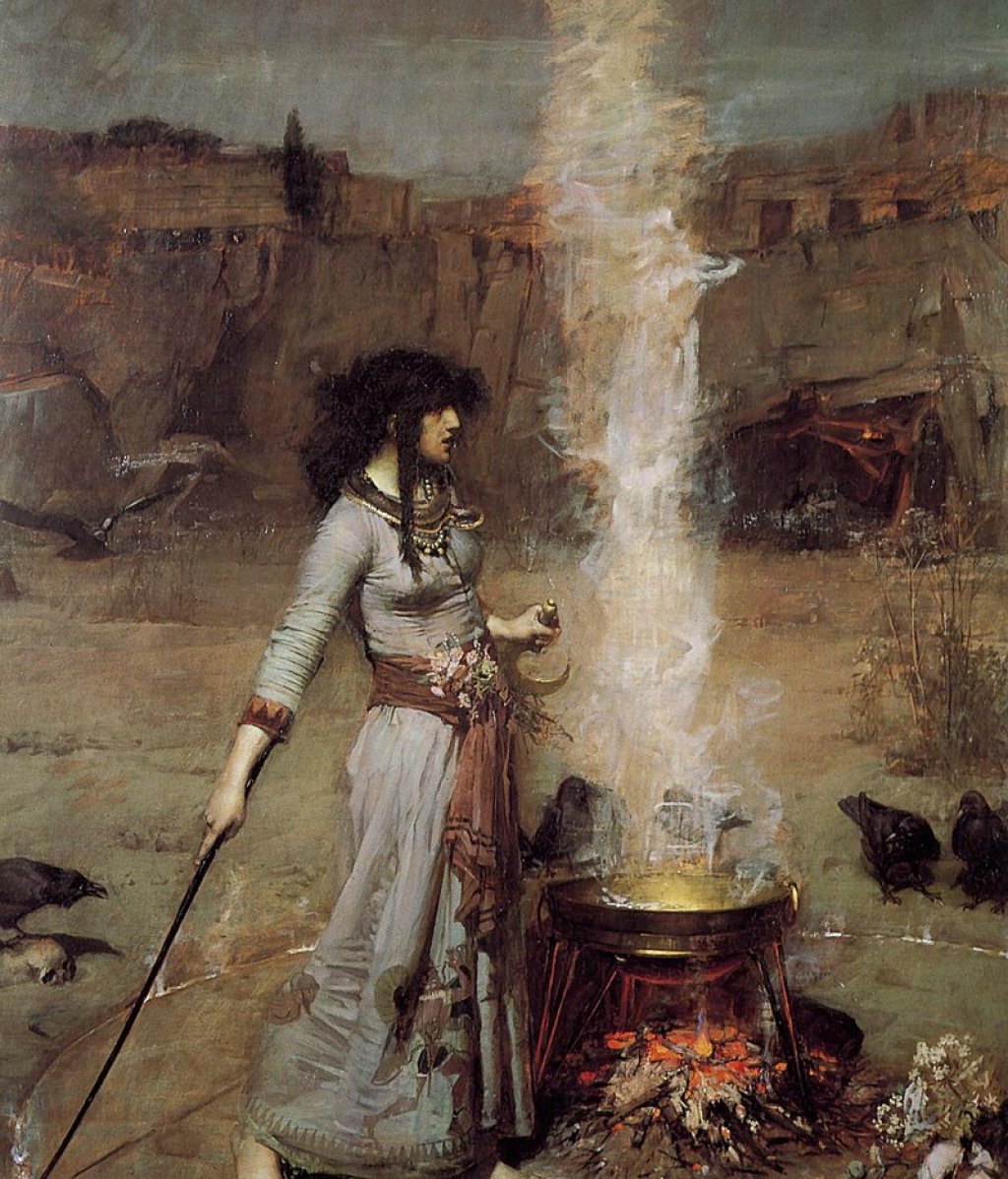 John_William_Waterhouse_-_Magic_Circle