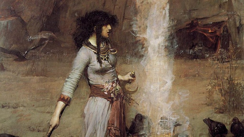 John_William_Waterhouse_-_Magic_Circle