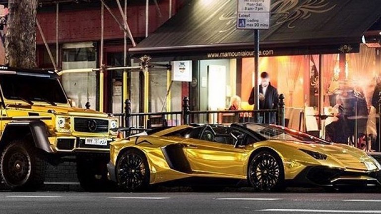 Арабските принцове имат нужда от суперколи, за да впечатляват.