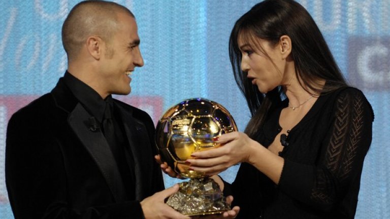 2006 - Фабио Канаваро, Ювентус
След като изведе Италия до световната титла през 2006 г. като капитан, прекара 3 сезона в Реал. Завърна се за кратко в Юве, след което пое към Ал Ахли. Започна кариера като треньор и сега е наставник на китайския Тянцзин.