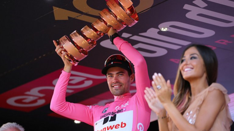 1. Том Думулен е първият холандски Гранд Тур победител 
В стотното издание на Джирото холандецът постигна първа победа в големите колоездачни турове и стана първият холандски шампион в цялата история на италианската обиколка.