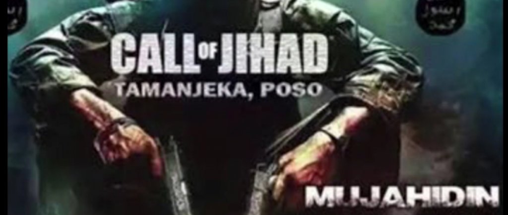 Начинът, по който обложката на една от игрите от поредицата Call of Duty е използвана от „Ислямска държава”. ИДИЛ постоянно усвоява езика на западните новинарски канали, филми, игри и риалити шоута