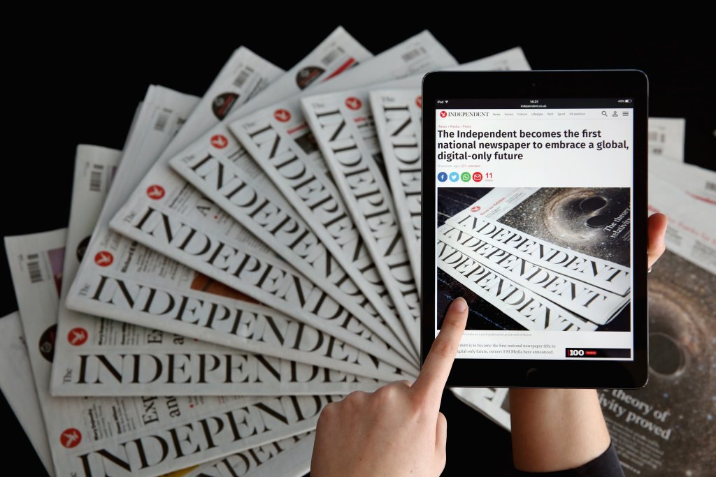 индипендънт The Independent Newspaper Owner To Close Print Titles