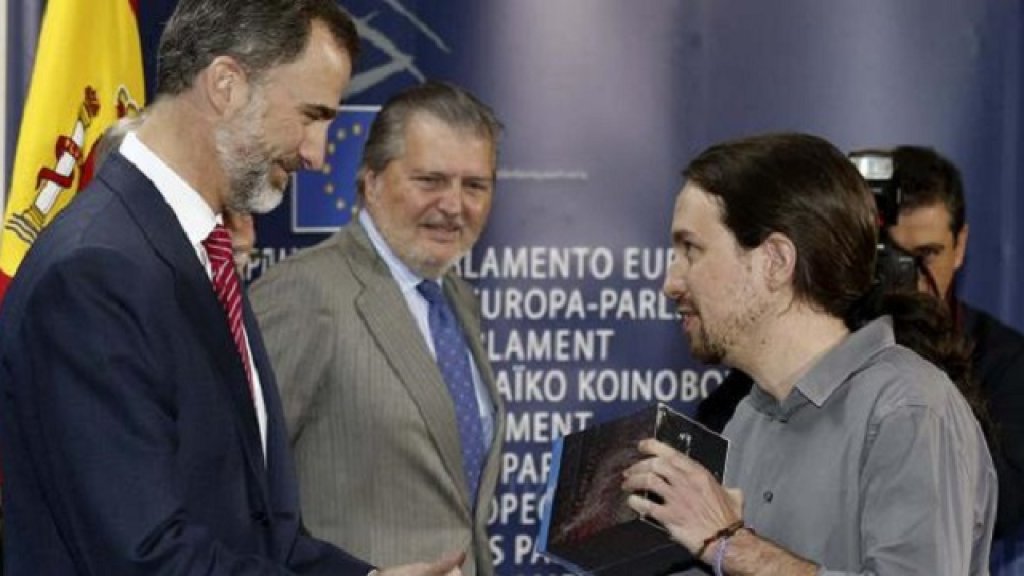 Pablo Iglesias gave King Felipe Game of Thrones