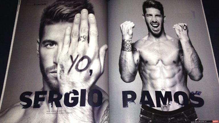 Серхио Рамос за Men`s Health