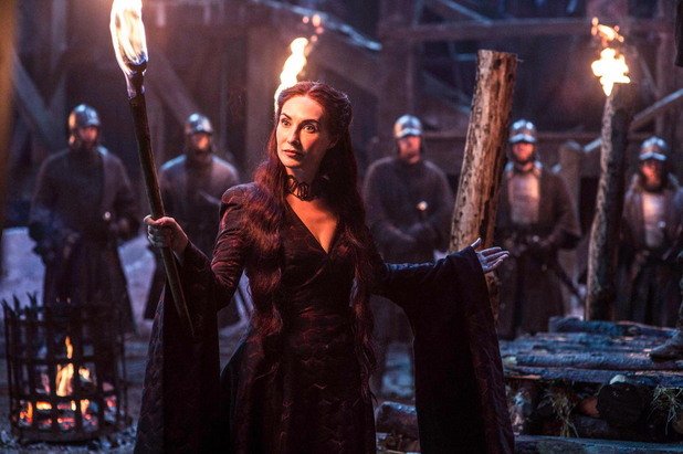 Мелисандра в 5 сезон на Game of Thrones