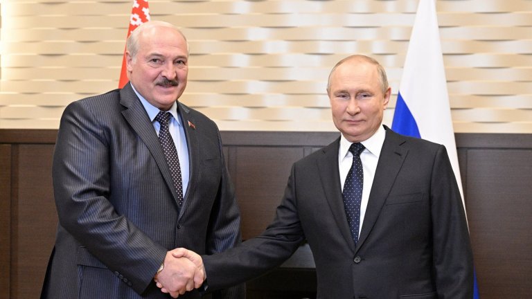 Беларуският президент отправи обвиненията си по време на среща с Владимир Путин