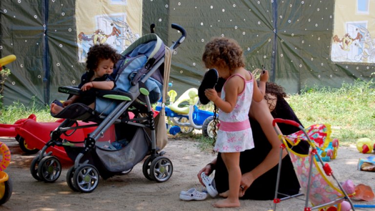 Интересно е на площадката...