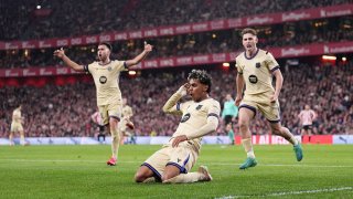 Ямал донесе важни три точки на Барселона при визитата в Билбао