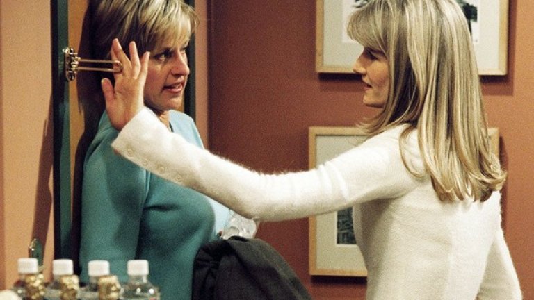 Кадър от сериала "Елън", вървял между 1994 и 1998 г.