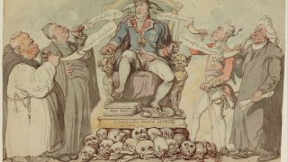 Thomas_Rowlandson_-_The_Privy_Council_of_a_King_-_Google_Art_Project