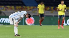 Аржентина бе на секунди от победата, но гол дълбоко в продълженията донесе точката за Колумбия