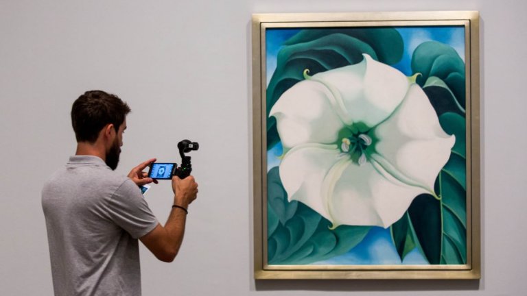 Цветята на Джорджия О’Кийф

Първата голяма изложба на т.нар. “майка на американския модернизъм” Джорджия О’Кийф се състоя през 2021 г. в музея “Тейт” в Лондон. Експозицията бе посветена на елемента, който художничката най-често е изобразявала с четката си - цветята, съчетани със сюрреалистичните образи от сънищата ѝ.
