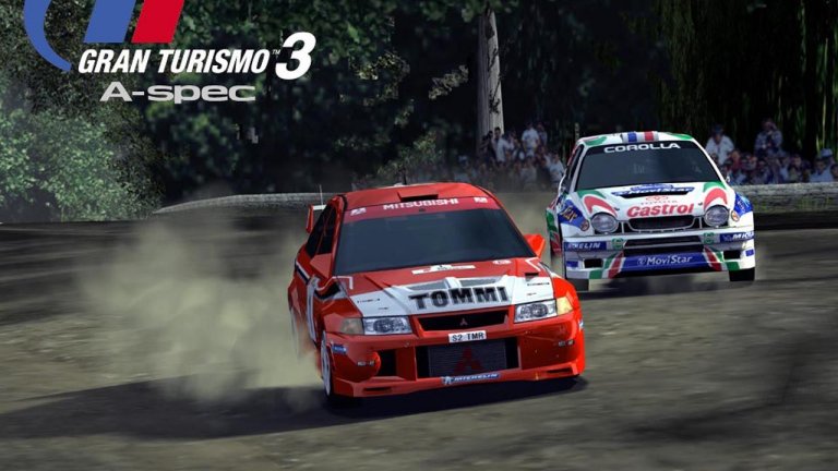 Gran Turismo 3: A-Spec
Разговор за рейсинг игри не може да мине без да се спомене “Кръстника” на всички конзолни заглавия в този жанр. Когато излиза през 2001 г. буквално прави революция, предоставяйки невиждано дотогава ниво на реализъм и визуално изпълнение. Съвсем не е случайно, че това е и втората най-продавана игра в историята на Playstation 2  с 14,8 милиона продадени копия. Спокойно може да се каже, че Gran Turismo 3 е стандартът, върху който са базирани всички следващи подобни игри.
