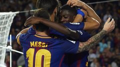 Усман Дембеле спаси Барселона от загуба в Мадрид