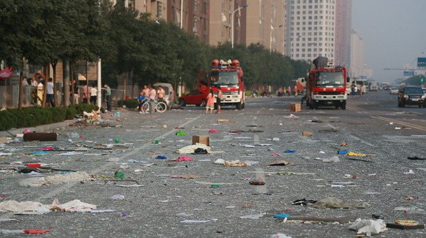 Броят на жертвите при взрива в Китай расте (обновена)