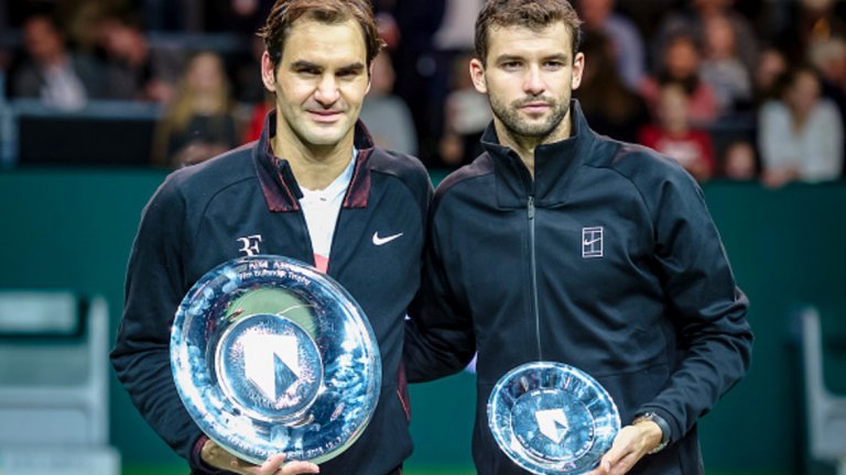 Григор Димитров търси първа победа срещу Роджър Федерер