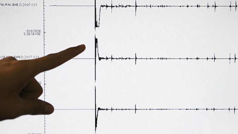 Земетресение от 3,4 по Рихтер е усетено в София