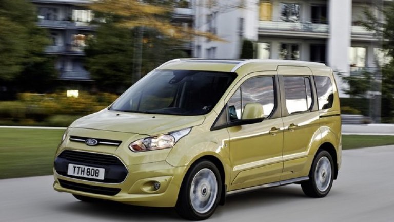 Ford Tourneo Courier осигурява 84% защита на възрастните пасажери и децата на борда