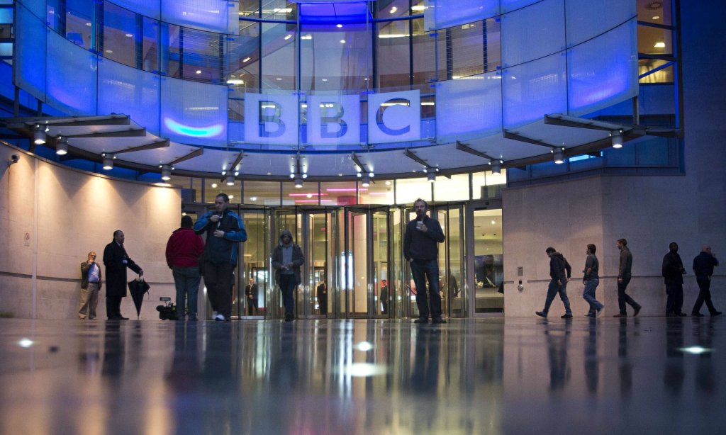 BBC headquarters at New Broadcasting House in central London