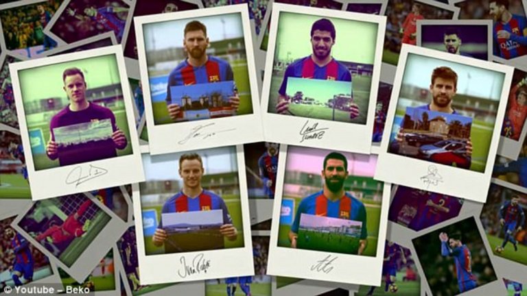 Звездите на Барселона показаха, че е хубаво да не забравяш откъде си тръгнал, за да можеш да оцениш по достойнство това, което си постигнал.