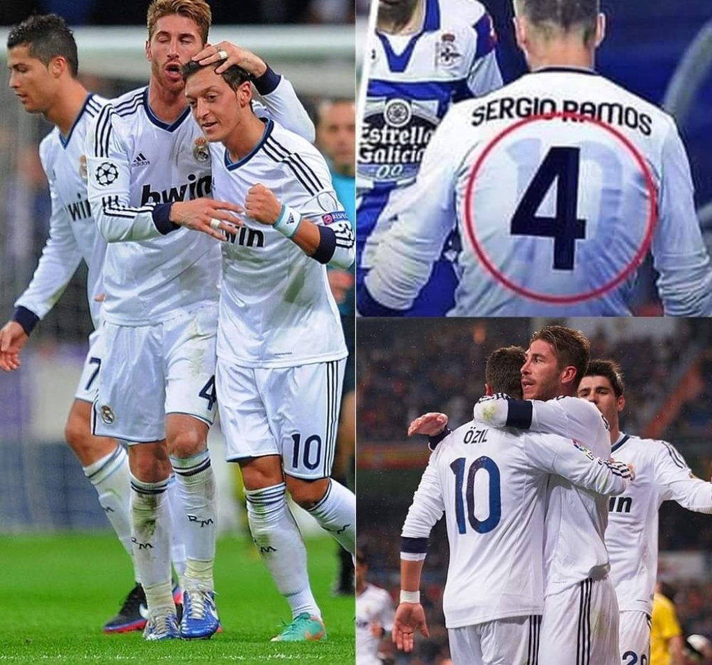 "Мразех го, въпреки че го обожавах!": Когато Рамос облече фланелката на Йозил под своята