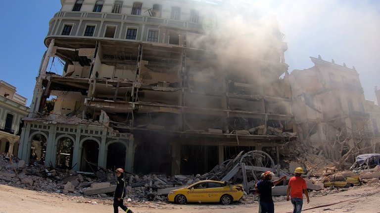 22 души са жертвите при взрива в хотел в Куба