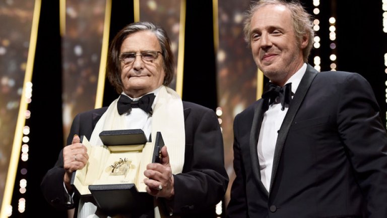 Почетна "Златна палма" за заслуги към световното кино получи френският актьор Жан-Пиер Лео