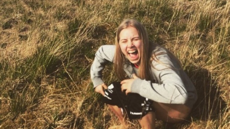 Голо селфи за спечелена купа