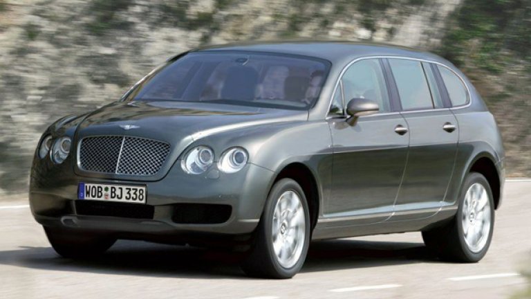 Все още циркулират само предположения как ще изглежда SUV-моделът на Bentley