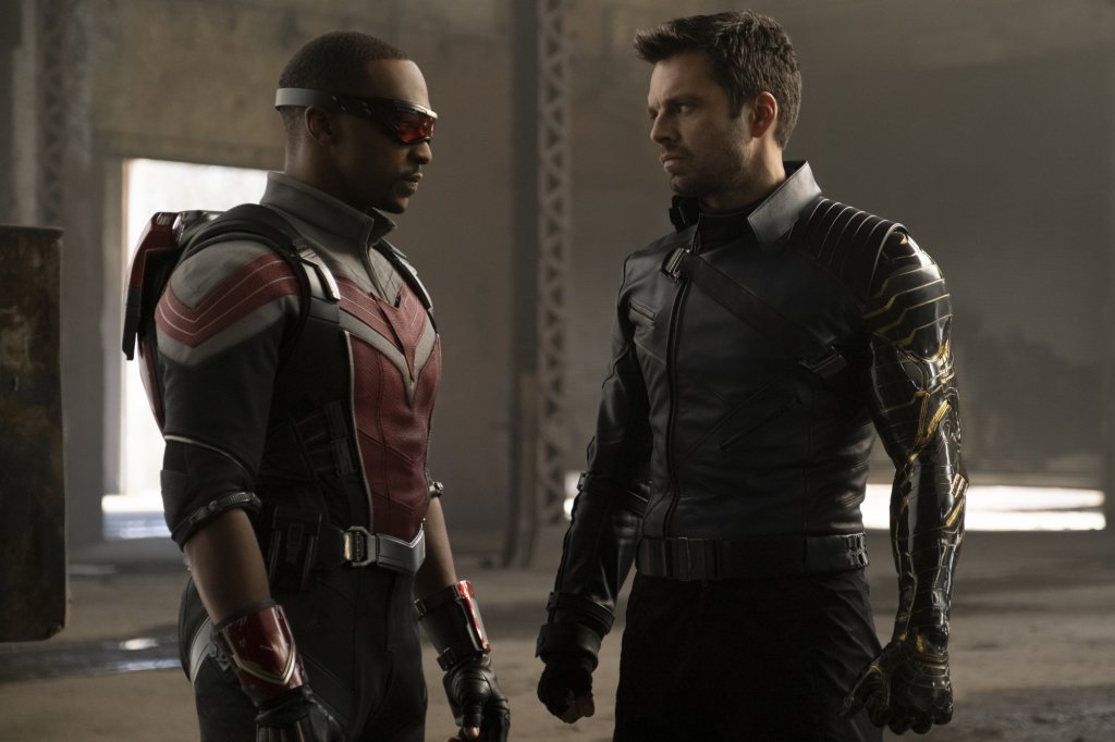 4. The Falcon and the Winter Soldier (Disney Plus)
Кой ще бъде новият Капитан Америка? На този въпрос отговори този сериал на Marvel, в който двамата бивши партньори на супервойника Стив Роджърс обединяват сили, за да бранят наследството на своя пенсиониран приятел. И да спрат терористична организация от хора със суперсила.