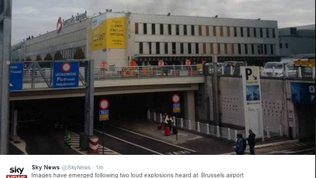 взрив, Брюксел