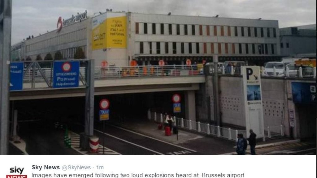 взрив, Брюксел
