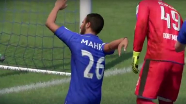 Рияд Марез има и друг талант.