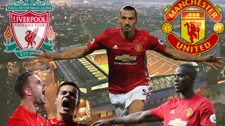 Дербито на Англия е в понеделник. Ето как изглежда нашата класация от комбинирани 11 на Ливърпул и Манчестър Юнайтед...