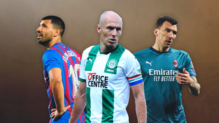 10 футболни суперзвезди, които през 2021-ва приключиха с играта