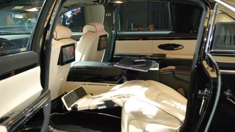 Maybach глези пътниците с качествен интериор