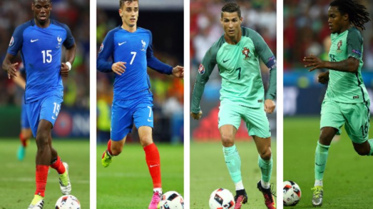Ако Франция и Португалия бяха един отбор - комбинираните 11
