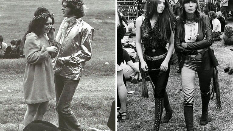 Въпреки, че модата на младите в края на 60-те години изглежда скандална за обществото, днес ние не можем вече да видим нищо скандално, специално по отношение на дрехите