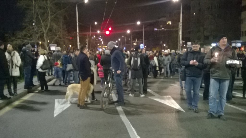 протест в подкрепа на христо иванов и съдебната реформа