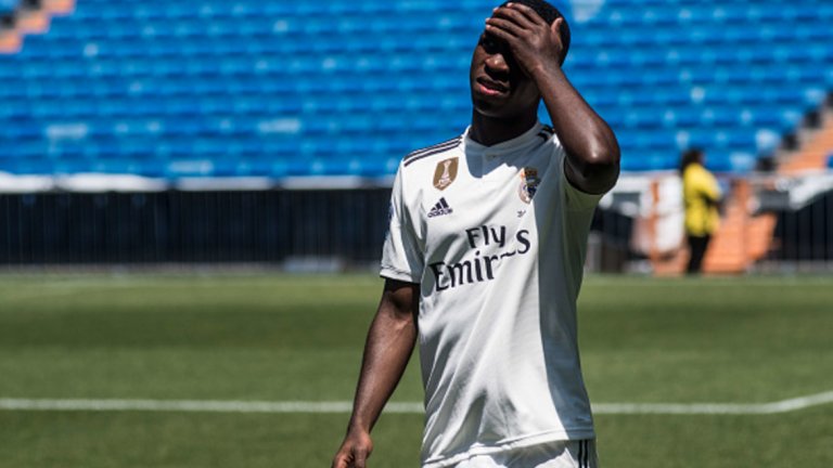 Винисиус пристигна в Реал Мадрид от Фламенго това лято срещу 45 милиона евро