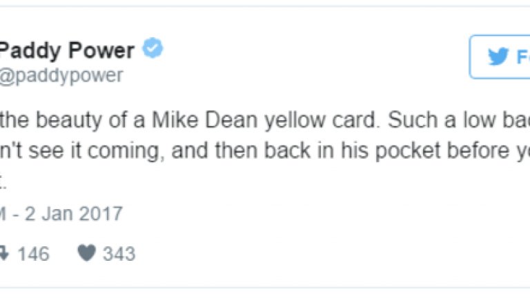 Красотата да видиш жълтия картон от Майк Дийн. 
