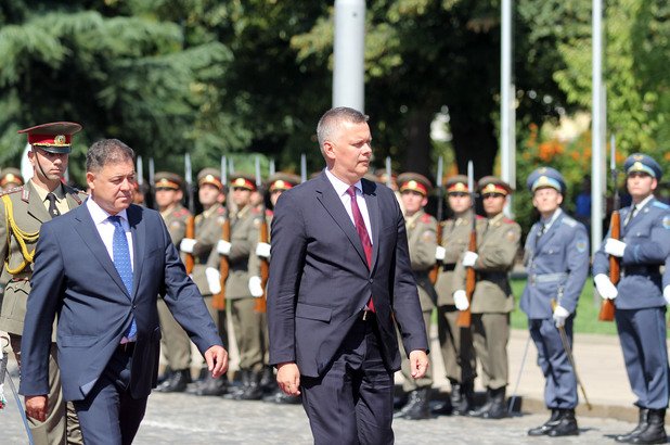 Министрите на отбраната на България и Полша Николай Ненчев и Томаш Шемоняк в София
